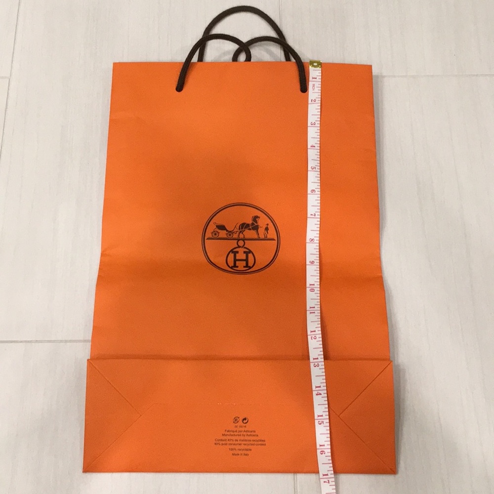 Hermès shopping bag